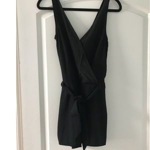Black Guess Romper NWOT